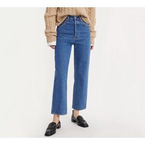 LEVIS Women’s Premium Ribcage Straight Ankle Jeans 27x27 NEW New with tags